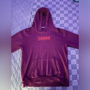 Purple movie hoodie